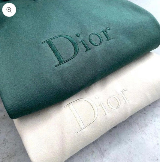 Vintage Embroidered Dior Hoodies